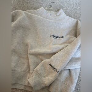 ESSENTIALS / FEAR OF GOD Mockneck Sweatshirt